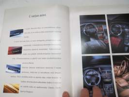 Mercedes-Benz C-sarjan Sedan 1997 -myyntiesite / brochure