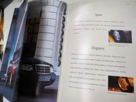 Mercedes-Benz C-sarjan Sedan 1997 -myyntiesite / brochure