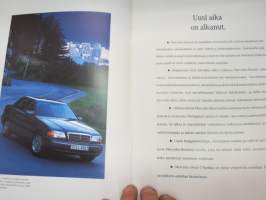 Mercedes-Benz C-luokka 1994 -myyntiesite / brochure