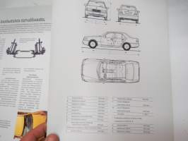 Mercedes-Benz C-luokka 1994 -myyntiesite / brochure
