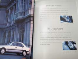 The Mercedes-Benz C-Class 1996 -myyntiesite / brochure