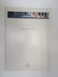 Mercedes-Benz C-luokka 1996 -myyntiesite / brochure