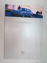 The Mercedes-Benz CLK Sport / Elegance 1997 -myyntiesite / brochure