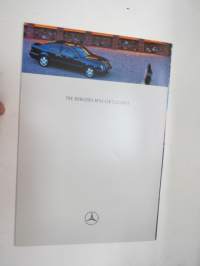 The Mercedes-Benz CLK Sport / Elegance 1997 -myyntiesite / brochure