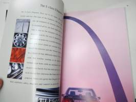The Mercedes-Benz E-Class Saloons 1996 -myyntiesite / brochure
