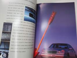 The Mercedes-Benz E-Class Saloons 1996 -myyntiesite / brochure
