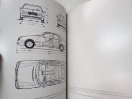 The Mercedes-Benz E-Class Saloons 1996 -myyntiesite / brochure