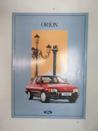 Ford Orion 1989 -myyntiesite / brochure