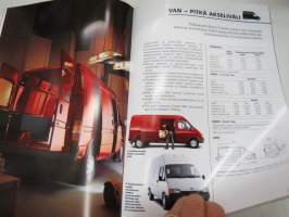 Ford Transit GL Green Line 1994 -myyntiesite / brochure