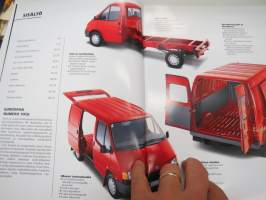 Ford Transit 1992 -myyntiesite / brochure