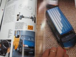 Ford Transit 1992 -myyntiesite / brochure