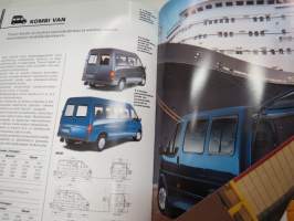 Ford Transit 1992 -myyntiesite / brochure