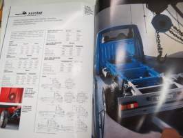 Ford Transit 1992 -myyntiesite / brochure