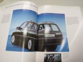 Opel Omega -myyntiesite / brochure