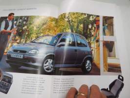 Opel Corsa 1993 -myyntiesite / brochure