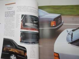 Ford Scorpio 1991 -myyntiesite / brochure