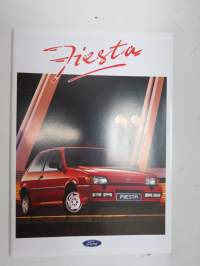 Ford Fiesta 1992 -myyntiesite / brochure