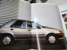 Ford Fiesta 1992 -myyntiesite / brochure