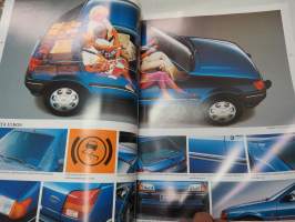 Ford Fiesta 1992 -myyntiesite / brochure