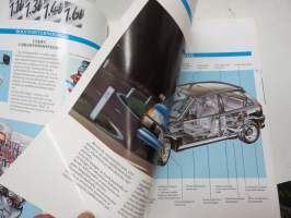 Ford Fiesta 1992 -myyntiesite / brochure