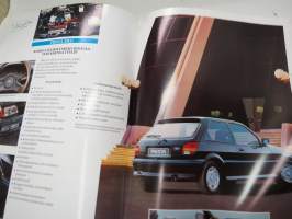 Ford Fiesta 1992 -myyntiesite / brochure