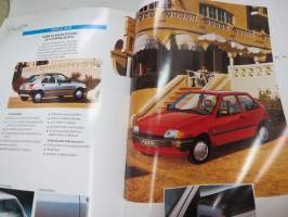 Ford Fiesta 1992 -myyntiesite / brochure