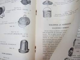 Kanaloille rehuja, ruokintavälineitä, hoitovälineitä, hautomakoneita, keinoemoja - Oy Turun Muna - Hinnasto nr 11 1929 kananrehujen ja  ja kanatalouden