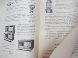 Kanaloille rehuja, ruokintavälineitä, hoitovälineitä, hautomakoneita, keinoemoja - Oy Turun Muna - Hinnasto nr 11 1929 kananrehujen ja  ja kanatalouden