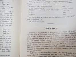 Kanaloille rehuja, ruokintavälineitä, hoitovälineitä, hautomakoneita, keinoemoja - Oy Turun Muna - Hinnasto nr 11 1929 kananrehujen ja  ja kanatalouden