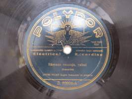 Polydor S. 50504 Rytmi Pojat Eugen Malmsten´in johdolla - Pustan Foxi / Itämaan ruusuja  -savikiekkoäänilevy / 78 rpm 10&quot; record