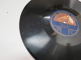 His Masters Voice A.L. 424, Väino Sola - a) Soi vienoski (po. vienosti) murheeni soitto b) Punakukat / Inga Pien´(Inga lill) -savikiekkoäänilevy / 78 rpm 10&quot; record