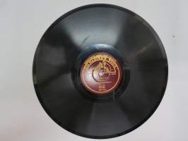 His Masters Voice X 6282, Mieskuoro Finlandia - Vid milan / Suruisena -savikiekkoäänilevy / 78 rpm 10&quot; record