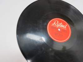 Rytmi B 2148, Eero Väre - Tunturitaival / Kaukainen ystävä -savikiekkoäänilevy / 78 rpm 10&quot; record