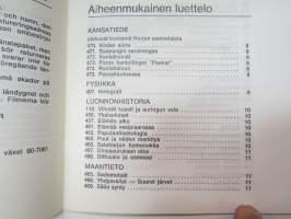 Valtion AV-keskus - Uudet opetuselokuvat 1977 -16 mm kaitafilmielokuvien luettelo / 16 mm movie catalog