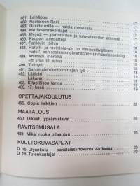 Valtion AV-keskus - Uudet opetuselokuvat 1977 -16 mm kaitafilmielokuvien luettelo / 16 mm movie catalog