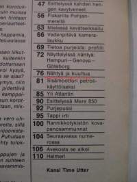 Vene 1978 nr 5, Sisämoottori petroolikäyttöiseksi, 12 optipurjeen esittely, Finnsport 540 HT esitttely, Mare 850 esittely, Sunfish, ym.