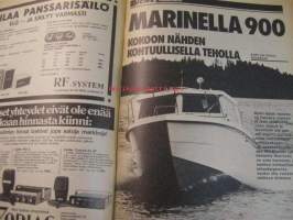 Vene 1978 nr 5, Sisämoottori petroolikäyttöiseksi, 12 optipurjeen esittely, Finnsport 540 HT esitttely, Mare 850 esittely, Sunfish, ym.