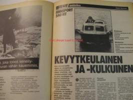 Vene 1978 nr 5, Sisämoottori petroolikäyttöiseksi, 12 optipurjeen esittely, Finnsport 540 HT esitttely, Mare 850 esittely, Sunfish, ym.