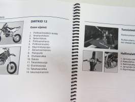 Derbi Dirtboy - Dirtkid -käyttöohjekirja / owner´s manual in finnish
