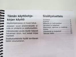 Derbi Atlantis -käyttöohjekirja / owner´s manual in finnish