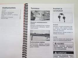 Derbi Atlantis LC -käyttöohjekirja / owner´s manual in finnish