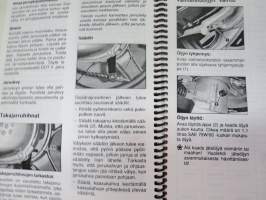 Derbi Atlantis LC -käyttöohjekirja / owner´s manual in finnish