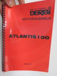Derbi Atlantis 100 -käyttöohjekirja / owner´s manual in finnish