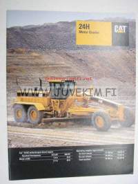 Caterpillar 24H Motor Grader -esite
