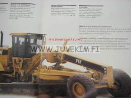Caterpillar 24H Motor Grader -esite