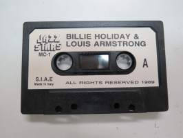 Billie Holiday &amp; Louis Armstrong 20 suosituinta - Jazz Stars MC-1 -kasetti / C-cassette