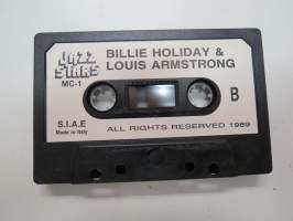 Billie Holiday &amp; Louis Armstrong 20 suosituinta - Jazz Stars MC-1 -kasetti / C-cassette