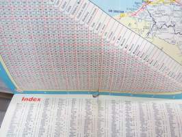 Esso France - Esso Standard Sa -road map / tiekartta