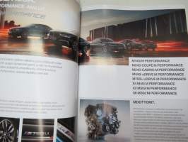 BMW mallisto 2017 -myyntiesite / brochure