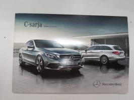 Mercedes-Benz C-sarja sedan ja farmari 2015 -myyntiesite / brochure